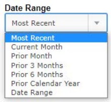 e-statement filtering by date example